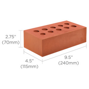 10 Hole Facing Brick